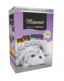 Ragout Royale Multibox 12 x 100 g smaki rybne i mięsne w kremie