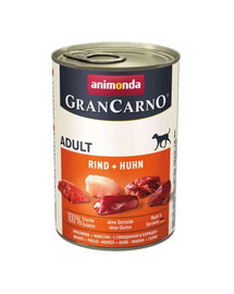 Grancarno wołowina i kurczak 400 g