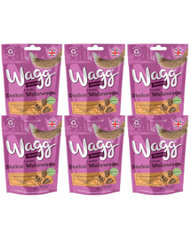 Wagg Mini Steaks mit Rind und Käse gebackene Snacks für Hunde 6x125g