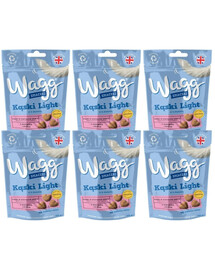 Wagg gebackene Snacks Light mit Truthahn und Reis für Hunde 6x125g