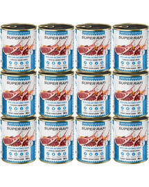 RAFI Super z jagnięciną i sercami z indyka12x800g pasztet dla psów