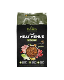 BOSCH Meat Menue Trockenfutter mit Rind und Huhn für adulte Hunde glutenfrei 800 g