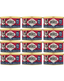 VOSKES Jelly Tuna with Grouper Nassfutter mit Thunfisch und Zackenbarsch in Gelee für Katzen 12x85 g