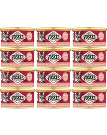 VOSKES Nassfutter mit Thunfisch und Lachs in Gelee für Katzen 12x85 g
