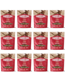 CARNILOVE Crunchy Snack mit Lamm und Cranberries für adulte Hunde knusprig getreidefrei 12x200g