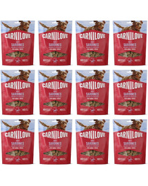 CARNILOVE weiche Snacks mit Sardinen für adulte Hunde getreidefrei 12x200g