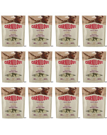 CARNILOVE Dog Freeze Dried Lamb 12x60g liofilizowane przysmaki z jagnięciną dla psów