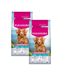 EUKANUBA Special Care Adult Mono-Protein Duck Trockenfutter mit Ente für adulte Hunde 2x12 kg