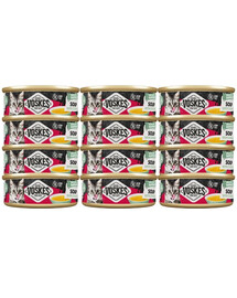 VOSKES Nassfutter Suppe mit Huhn für Katzen getreidefrei 12x50 g