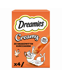 Przysmak dla kota z pysznym kurczakiem 4x10g