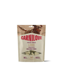 CARNILOVE liofilisierte Leckerlis mit Lamm für Hunde getreidefrei 60g