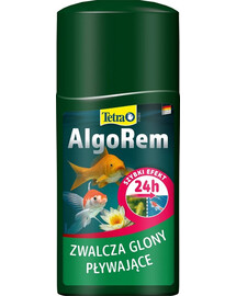 TETRA Pond AlgoRem 250 ml preparat do oczka wodnego usuwający glony planktonowe + POND Sticks saszetka GRATIS