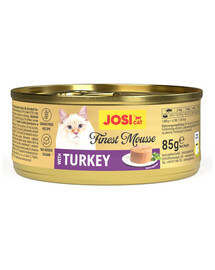 JOSERA JosiCat Finest Mousse with Turkey 85 g mus z indykiem dla kotów
