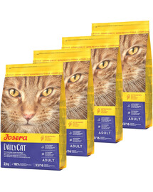 JOSERA Daily Cat 4x2 kg bezzbożowa karma dla dorosłych kotów