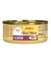 JOSERA JosiCat Finest Mousse with Liver 85 g mus z wątróbką dla kotów