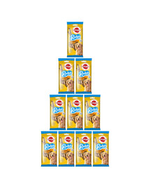 PEDIGREE Rodeo Duos 10 x 123g przysmak dla dorosłych psów z kurczakiem i o smaku bekonu