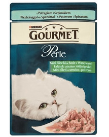 GOURMET Perle Forelle & Spinat 85 g