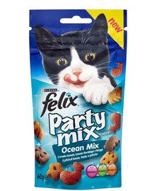 FELIX Party Mix Ozean mit Lachs, Seared Salmon und Forelle 60g