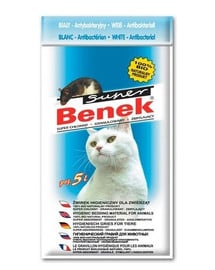 BENEK  Super Katzenstreu antibakteriell 5 L weiß