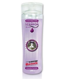 BENEK Premium Shampoo für Katzen Lavendel 200 ml