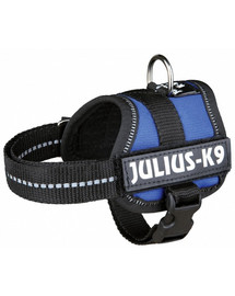 TRIXIE-Geschirr Julius K-9 blau M - L 58–76 cm