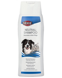 TRIXIE Shampoo für Hunde und Katzen NEUTRAL 250m