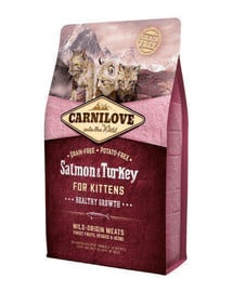 CARNILOVE Salmon & Turkey Kitten 2 kg