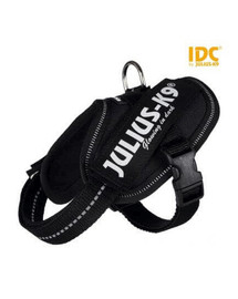 TRIXIE-Geschirr für Hunde Julius-K9 IDC Mini-Mini/S: 40-53 cm/22 mm schwarz