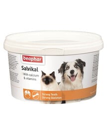 BEAPHAR Salvikal Mineral- und Vitaminpräparat mit Hefezusatz für Hunde und Katzen 250 g