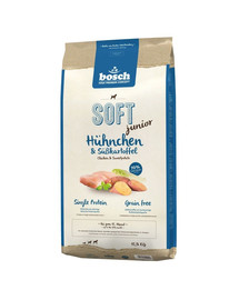 BOSCH Soft Junior Hühnchen & Süßkartoffel 12.5 kg