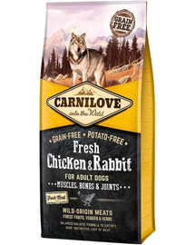 CARNILOVE Adult fresh Chicken & Rabbit 12 kg