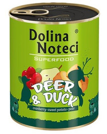DOLINA NOTECI Premium SuperFood Hirsche und Enten 800 g