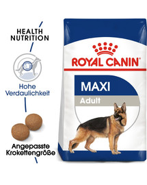 ROYAL CANIN MAXI Adult Trockenfutter für große Hunde 4 kg