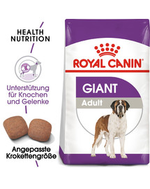 ROYAL CANIN GIANT Adult Trockenfutter für sehr große Hunde 15 kg