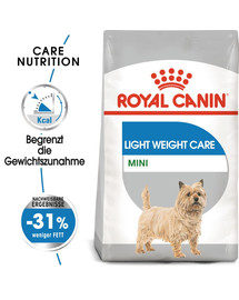 ROYAL CANIN LIGHT WEIGHT CARE MINI Trockenfutter für kleine Hunde mit Neigung zu Übergewicht 1 kg