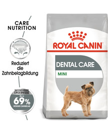 ROYAL CANIN DENTAL CARE MINI Trockenfutter für kleine Hunde mit empfindlichen Zähnen 8 kg