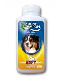 SUPER BENO Trockenes Pflegeshampoo für Hunde 250 ml