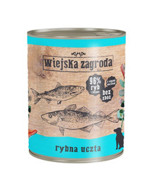WIEJSKA ZAGRODA Fischmahlzeit 800 g getreidefreies Hundefutter