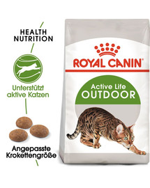 ROYAL CANIN OUTDOOR Katzenfutter trocken für Freigänger 2 kg