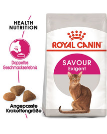 ROYAL CANIN SAVOUR EXIGENT Trockenfutter für wählerische Katzen 4 kg