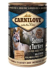 CARNILOVE Wild Meat Salmon & Turkey 400 g