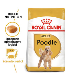 ROYAL CANIN Poodle Adult Hundefutter trocken für Pudel 7,5 kg