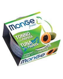 MONGE Fruit Cat Thunfisch mit Papaya 80 g