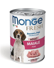 MONGE Fresh Dog mit Schweinefleisch 400g