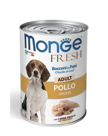 MONGE Fresh Dog mit Hühnchen 400g