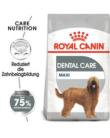 ROYAL CANIN DENTAL CARE MAXI Trockenfutter für große Hunde mit empfindlichen Zähnen 18 kg (2 x 9 kg)