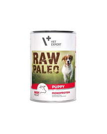 VETEXPERT Hundenassfutter – Raw Paleo Puppy Rind 800g
