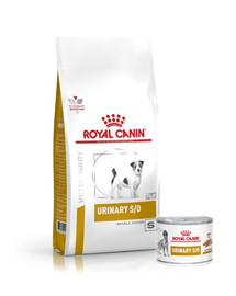 ROYAL CANIN URINARY S/O SMALL DOG 8 kg  + 12 x URINARY S/O CANINE 200g