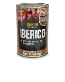 BELCANDO Iberico Schwein mit Kichererbsen und Preiselbeeren 400 g