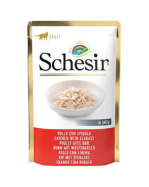 SCHESIR Hühnerfilets mit Barsch 85 g